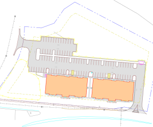 COMMERCIAL BUILDINGS AND RESIDENTIAL APARTMENTS SITE PLAN, picture 3
