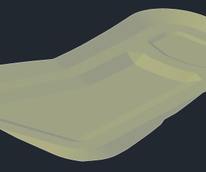 Stormwater Pond Design 3D Model 02
