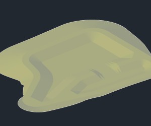 Stormwater Pond Design 3D Model 03