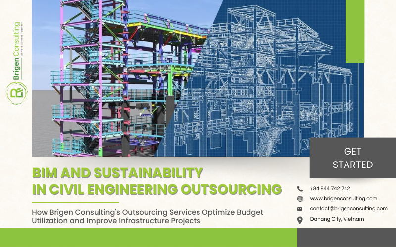 BIM and Sustainability in Civil Engineering Outsourcing