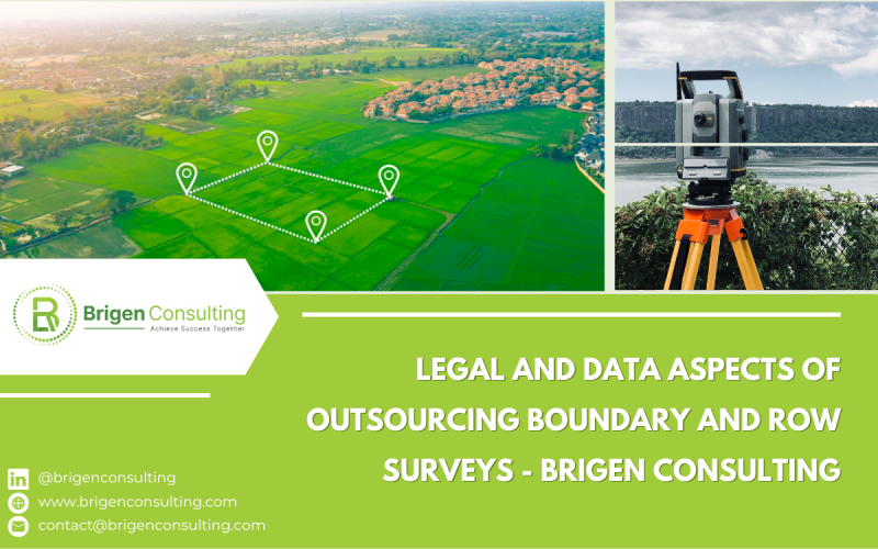 Legal and Data Aspects of Outsourcing Boundary and ROW Surveys | Brigen Consulting