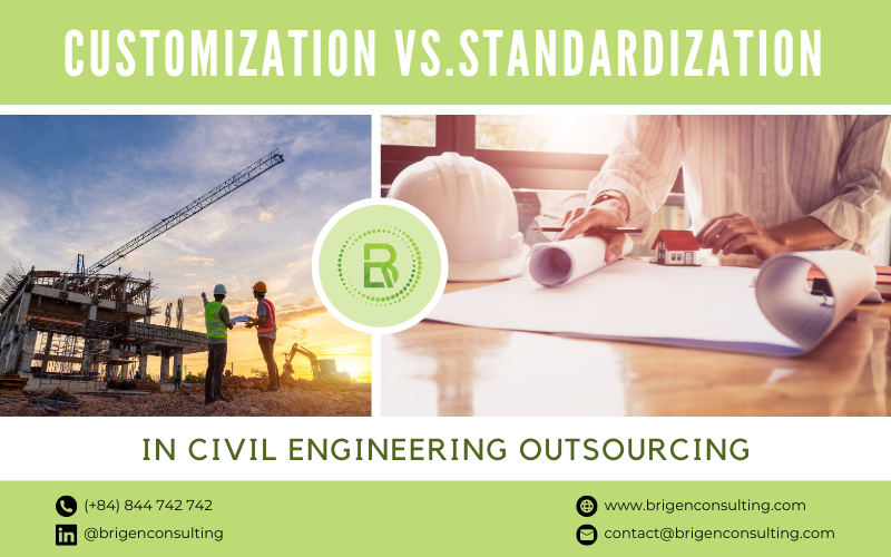 Finding the Right Balance: Customization vs. Standardization in Civil Engineering Outsourcing