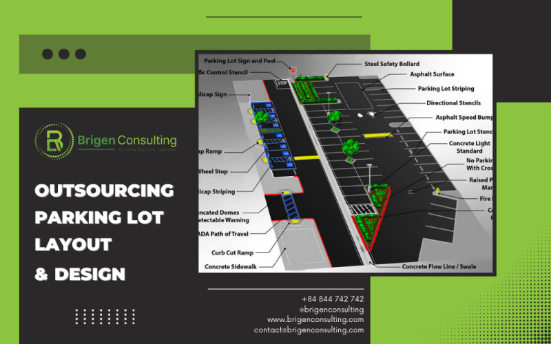 Outsourcing Parking Lot Layout & Design Services