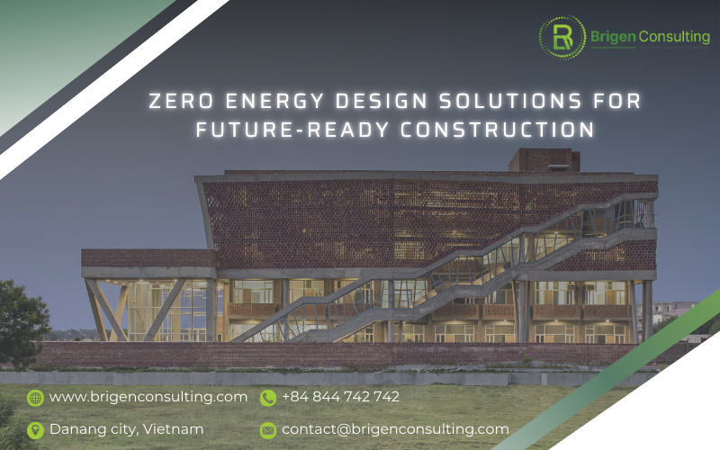 Zero Energy Design Solutions for Future-Ready Construction