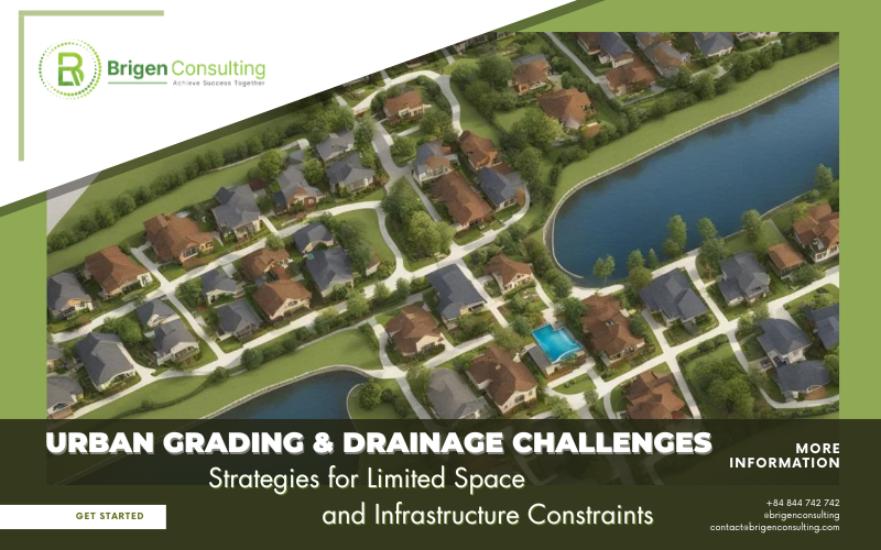 View of Urban Grading & Drainage Challenges: Strategies for Limited Space and ...